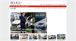 Desktop Screenshot of ecoblog.it